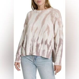 NWOT - Pistola Olga Waffle Stitch Sweater in Coral Reef - Size M